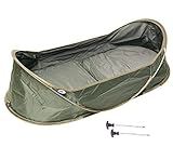 moqueta pesca Diseño plegable rápido. NGT - Cuna de pesca plegable para carpas, 108 x 50 x 20 cm, 1,65 kg