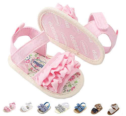 Image of Baby Girls Sandals Summer Shoes Outdoor First Walker Toddler Girls Shoes For Summer