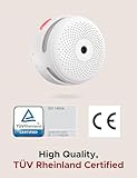X-Sense Wi-Fi Smoke Alarm for Home with Replaceable Battery, Smart Smoke Alarm Compatible with X-Sense Home Security App, Compliant with EN 14604 Standard, XS01-WX,1-Pack - Image 2