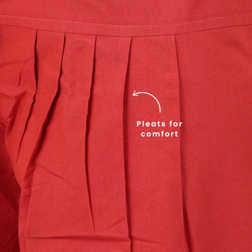 Image of Happy Bunny Salwar Pant - Modern Style Pure Cotton for Women - Ethnic Semi Patiala Trouser - Office,Home - All Day Comfort Wear with Drawstring