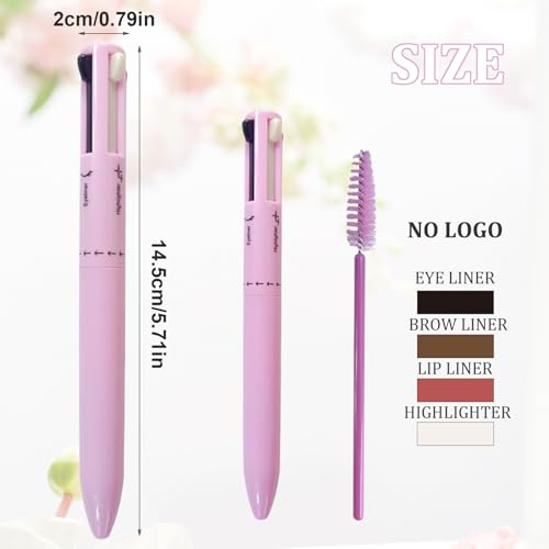 4 En 1 Lápiz de Maquillaje Multifuncional miniatura 3