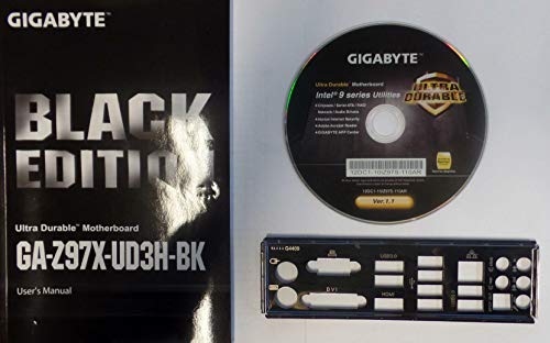 Preisvergleich Produktbild Gigabyte GA-Z97X-UD3H-BK Handbuch - Blende - Treiber CD