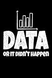 Data Or It Didn't Happen: Behavior Analyst Notebook Gift For Board Certified Behavior Analysis BCBA Specialist, BCBA-D ABA BCaBA RBT (Dot Grid 120 Pages - 6 x 9)
