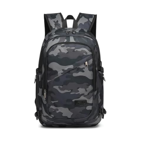 Kono Camouflage Anti-Theft Laptop Backpack Cover
