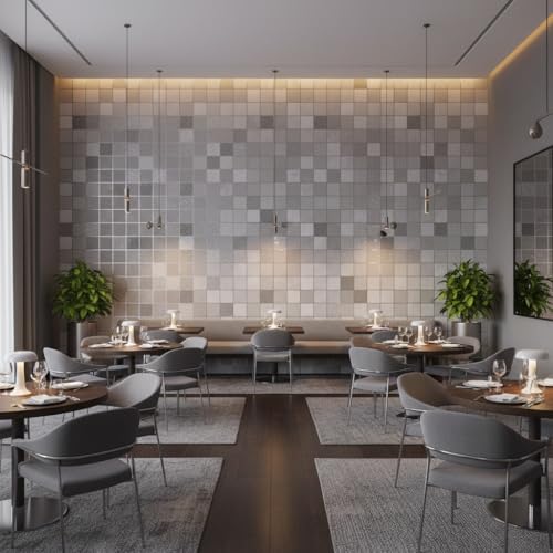 Image of VKR Self Adhesive Waterproof Marble Vinyl Wallpaper | Peel & Stick Furniture Sticker for Kitchen Slabs, Wardrobes, Tables, Shelves & Office Cabinets (Silver Line, Pack of 1)
