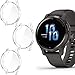 Venu 2S Case, Lamshaw All-Around Protective TPU Bumper Cover Screen Protector Case Cover Compatible for Garmin Venu 2S / Venu 2 Smartwatch (3 Pack-Clear+Clear+Clear, Venu 2S)