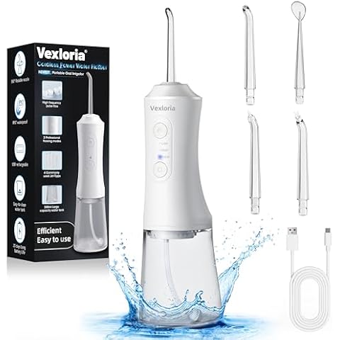 Vexloria Jet Dentaire Hydropulseur 300 ML Cover