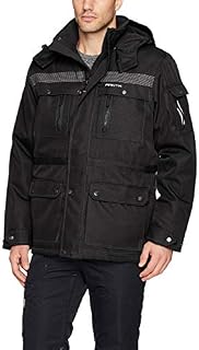 Arctix Men's Performance Tundra Jacket With Added Visibility, Black, Large