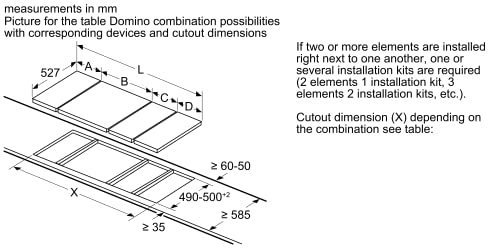 Bosch PKF375FP2E Serie 6 Domino-Glaskeramik-Kochfeld, 30 cm breit, PowerBoost schnelleres Kochen, DirectSelect intuitive Bedienung, ComfortProfil elegant dekorloses Design,Kindersicherung, Schwarz