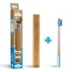 Reisezahnbürste Dental Delight mit Bambus Reise-Etui