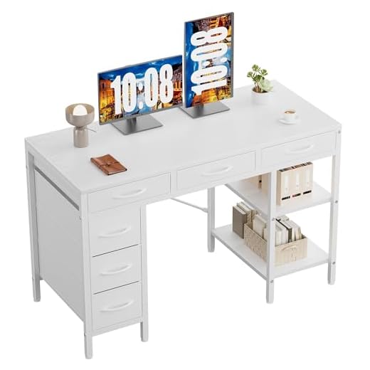 Sweetcrispy 47" Computer Desk for Home