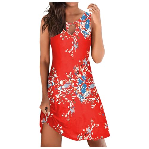 Robe de plage rayée sans manches pour femme avec dos nu fluide style camisole