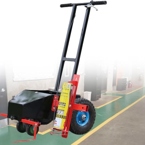 vnmudzeo Factory Line Striping Machines,for Factory Marking Works,Field Paint Sprayer 4-18 cm Adjustable Spray Width,with Up and Down Movable Ruler Design