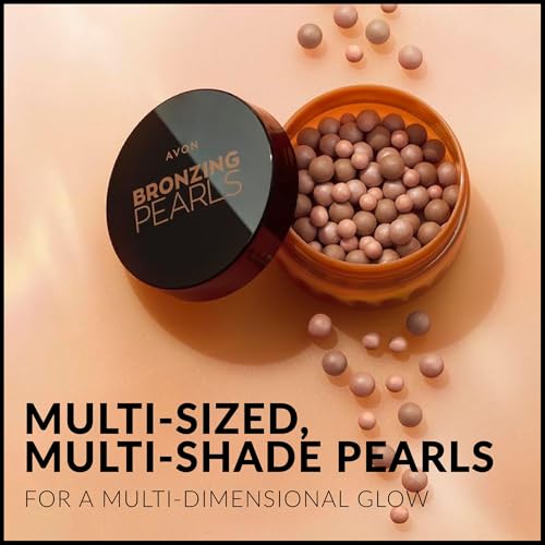 Avon Bronzing Pearls - Deep Bronze, Multi-Shade Pearls with Mineral Pigments for a Buildable Multi-Dimensional Radiant Glow, Suitable for All Skin Tones, Cruelty-Free Face Bronzer, 28g - Image 4