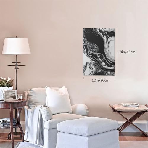 Impression marbrée HD pour une chambre moderne et zen - 4