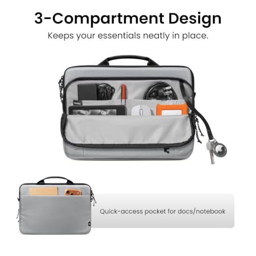Image of tomtoc Slim & 360 Protective Laptop Case for 14-inch Laptop | HP Lenovo Dell Acer ASUS Samsung Razer Chromebook, Water-Resistant 13.5-14.4 Inch Case with CornerArmor