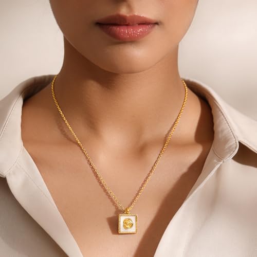 Image of Rubans Demi Fine Stainless Steel Pendant Chain Daily Gift for Women & Girls
