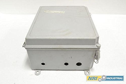 HOFFMAN A12106CHQRFG WALL-MOUNT FIBERGLASS 12X10X6 IN ENCLOSURE B214051