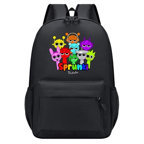 [MHOUM] �X�v�����L�[ Sprunki �����h�Z���q���y���đ�e�ʂ��킢���N���V�b�N�t�@�b�V������v�őϋv���̂���w�Z�t�̂��o�������s�o�b�N�p�b�N�q��