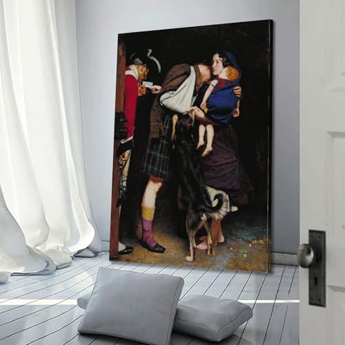 Poster préraphaélite John Everett Millais déco murale pour bureau et bar