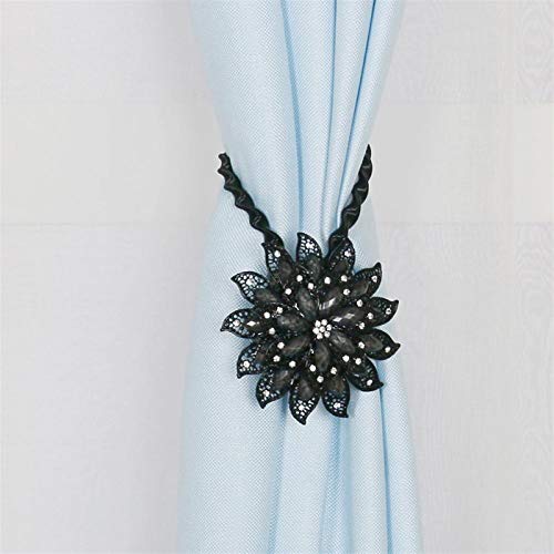 Cortina clip tizbacks holdoback de materiales duraderos para interiores 3