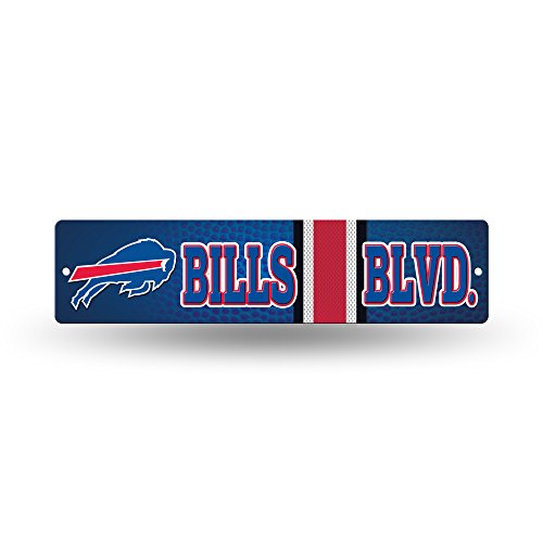 NFL Buffalo Bills 16-inch Plastic Street Sign Décor