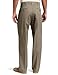 Lee Men's Comfort Waist Custom Relaxed Fit Pleated Pant,Olive, 32W x 32L