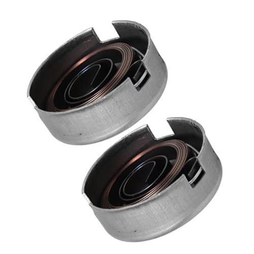 Artibetter Conjunto De Muelles De Retorno Helicoidales De Acero Para Husillo De Taladro De Columna, Muelle De Avance Del Husillo, Compatible Taladro De Columna, 2 Juegos Para Uso Industrial y Mecánico