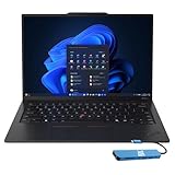 Lenovo ThinkPad X1 Carbon Gen 13 Aura Edition AI Laptop, Intel Core Ultra 7 258V ( Ultra 7 165), 14' 2.8K (2880 x 1800) OLED, 32GB DDR5, 1TB SSD, IR Webcam, Wi-Fi 7, Copilot+ PC, IST HUB, Win 11 Pro
