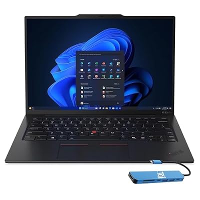 Lenovo ThinkPad X1 Carbon Gen 13 Aura Edition AI Laptop, Intel Core Ultra 7 258V (> Ultra 7 165), 14" 2.8K (2880 x 1800) OLED, 32GB DDR5, 2TB SSD, IR Webcam, Wi-Fi 7, Copilot+ PC, IST HUB, Win 11 Pro