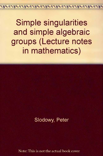 Simple Singularities and Simple Algebraic Groups view 2