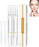 Long-Acting Invisible Double Eyelid Shaping Cream, Double Cream with Y-shaped Fork, Instant Lift Eye Gel, Eye Lid Lift for Hooded Eyes, Waterproof Natural for Woman (2PC)