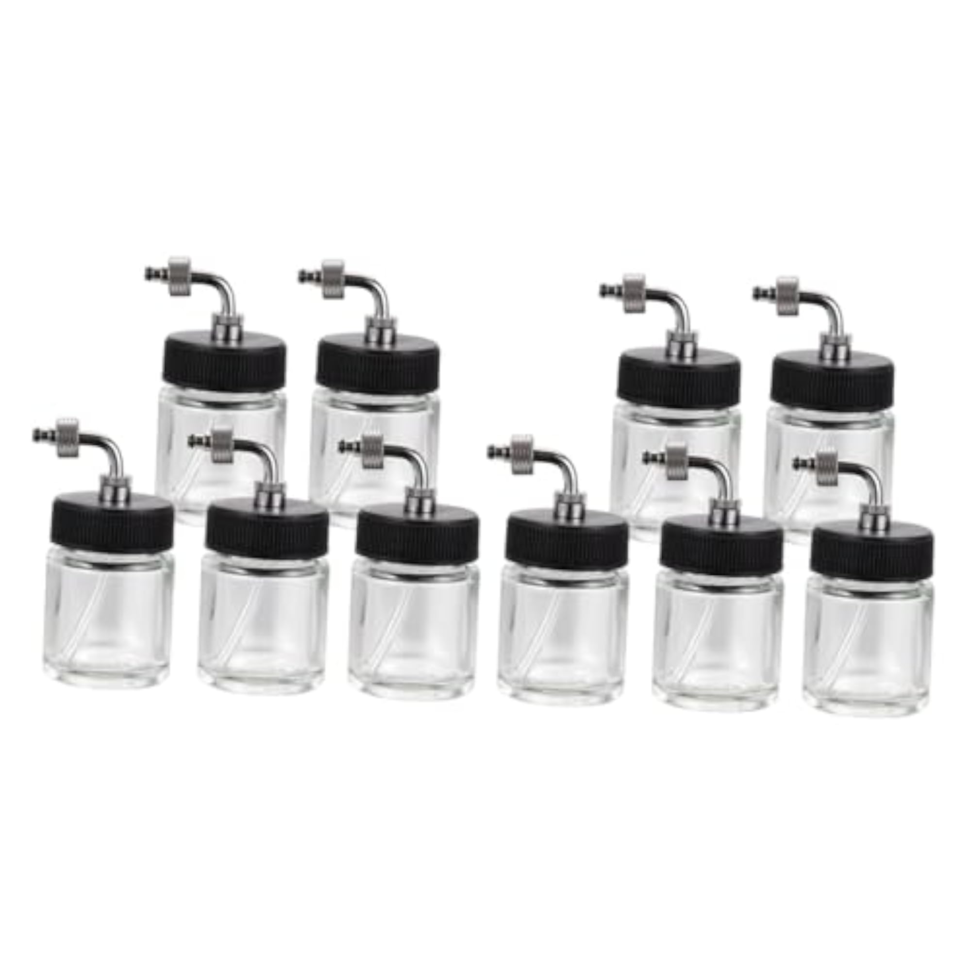 10 Pieces Airbrush Bottles for Professional Painting Tools