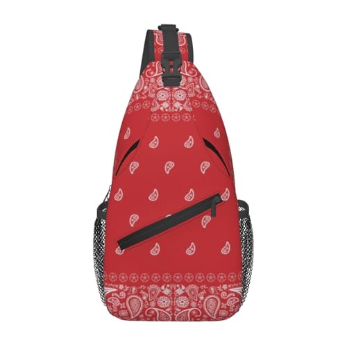 Cross Chest Bag Diagonally Sling Backpack Crossbody miniatura 1