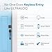 ULTRALOQ 2025 Upgrade Bolt NFC Smart Door Lock, Built-in WiFi Deadbolt 6-in-1 Keypad Keyless Entry Door Lock & Door Sensor,Auto Unlock,IP65 Waterproof,Easy Installation,BHMA Grade AAA