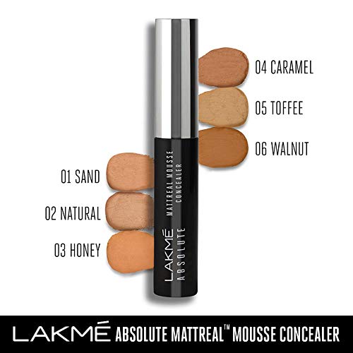 Lakme Absolute Mattereal Mousse Concealer 02 Natural, 9 g - Image 7