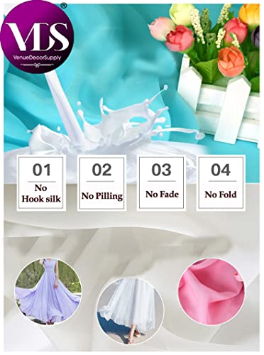 Luxurious Olive Chiffon Fabric - 5 Yards Continuous, 44” Wide - Soft Sheer Material for Wedding Decor, DIY Crafts, and Elegant Draping 8 Luxurious Olive Chiffon Fabric - 5 Yards Continuous, 44” Wide - Soft Sheer Material for Wedding Decor, DIY Crafts, and Elegant Draping - Image 7