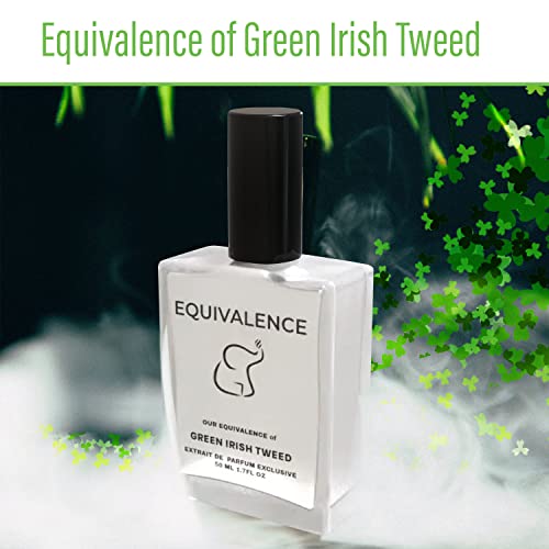 Equivalence Of Green Irish Tweed Extrait De Parfum (1.7 Fl Oz) - Long Lasting 12-14 Hours Perfume Oil Concentrated Spray For Men, Women, All Skin Types - 99% Same Fragrance #TOP2