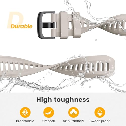 Bracelet Instinct 2 Solar orange de rechange pour randonnée et trail - 4