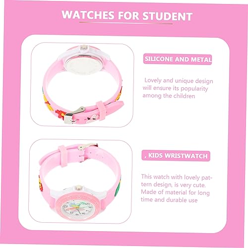 Gogogmee 2 peças reloj para niños relógios escolares para meninas relógios infantis para estudantes
