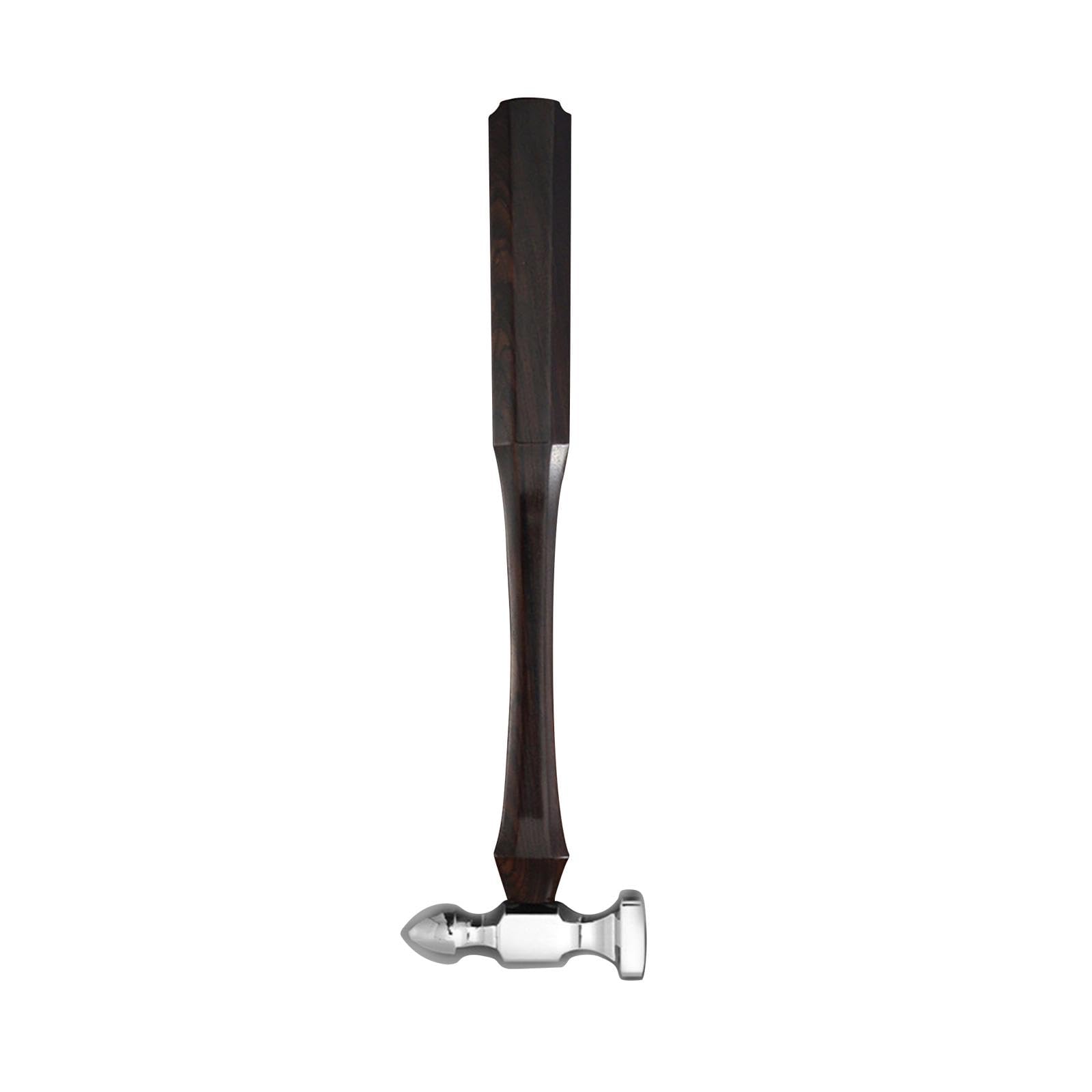 Martillo para Trabajar, Herramienta para Trabajos en Cuero, Mazo para Tallar, Martillo con Mango de Acero Inoxidable Y Madera para Proyectos, Estilo B