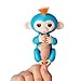 Fingerlings - Interactive Baby Monkey- Boris (Blue with Orange Hair) By WowWee