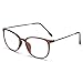 Produktbild lasree Mode Brille Volle Felgen Kurzsichtig Myopie Alltag Verwendung Mens Womens Fashion Abstand Brille -0.75 Linsen Braun Rahmen Brillen