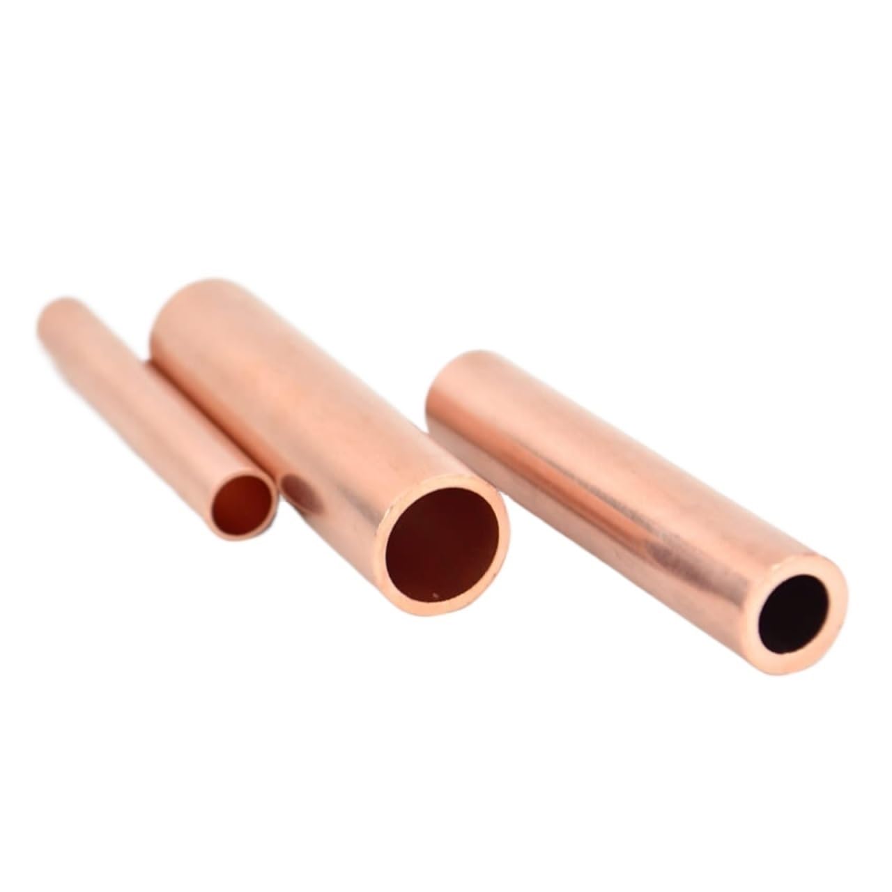 Tubo redondo de cobre, tubo recto, OD 8 mm-25 mm ID 4 mm-21 Longitud 300 hueco, Tubería 1 pieza(18 x 14mm)