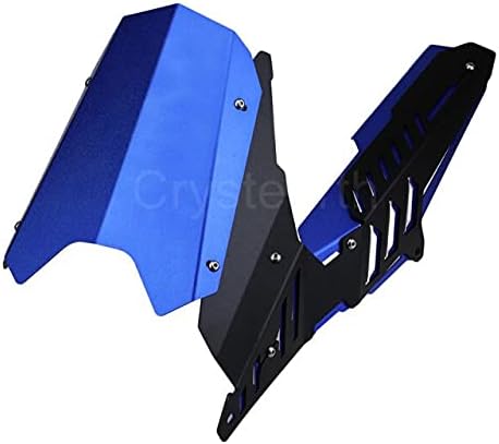Accessories Motorcycle Rear Fender Mudguard Mud Guard Chain Guard Cover Kit for Yamaha MT03 MT-03 YZF R25/R3 YZF-R25 YZF-R3 2015 2016 2017 - (Color: Blue)