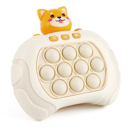 Pop It Eletrônico, Electronic Popping Game, Pop it brinquedo eletrónico Sensory jogos Pop Quick Push bolhas, interativos Fidget Toy máquina de quebra-cabeças rápida