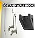 C stand Wall Hook - Home Photo/Video Studio Space Saver/Organizer - Century Stand Mount Hanger Rack