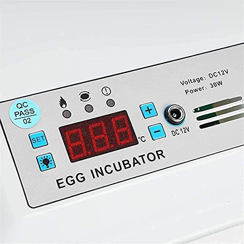 Automatische ei-incubator, 9 eieren geleid Hoog-efficiëntie Automatische ei draaien en temperatuurregeling, automatische… - Afbeelding 6