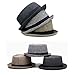 Unisex Cotton Top Hat Retro Jazz Style Outdoor Hip Hop Street Dance Fashion Fedora Hat For Men Women