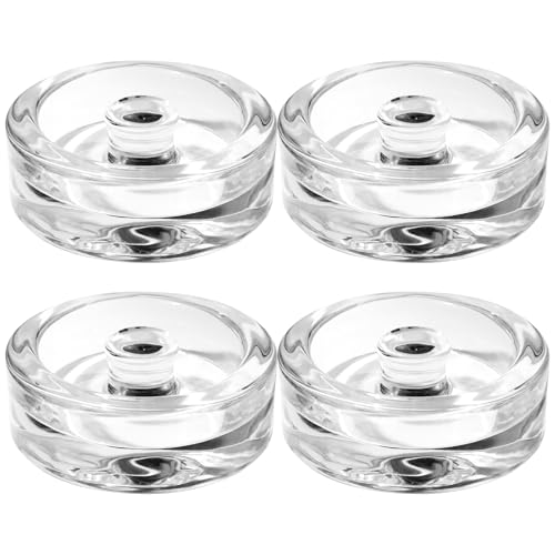 YADOBIG 4 Stück Fermentiergewichte Ø 7 cm Glasgewichte zum Fermentieren Fermentationsgewichte Gärgewichte für Fermentieren Sauerkraut Kimchi